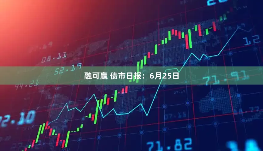 融可赢 债市日报：6月25日