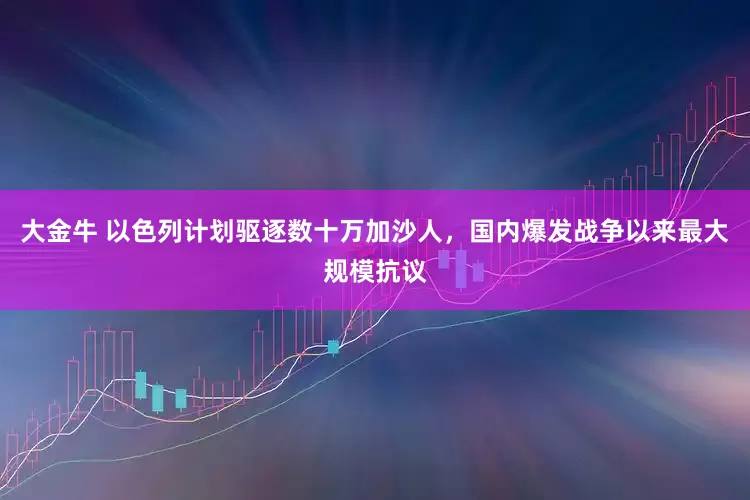 大金牛 以色列计划驱逐数十万加沙人，国内爆发战争以来最大规模抗议